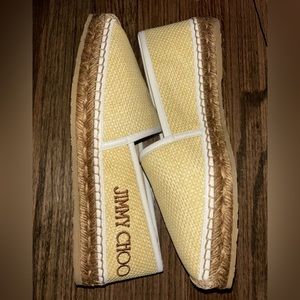 Jimmy Choo
Dru raffia espadrilles